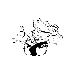 Kludi 1926 Bidet Zweigriff Armatur 512114520 vergoldet, Ablaufgarnitur