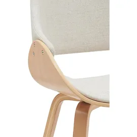 CLP Esszimmerstuhl Vangale creme/Stoff