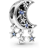 Pandora 799643C01 Silber Charm Mondsichel & Sterne