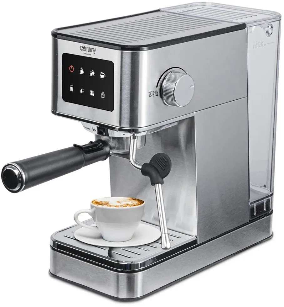 Camry CR 4389 7-in-1-Espressomaschine – Milchaufschäumer, 1,7-Liter-Wassertank