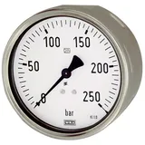 Riegler Manometer, Robustausfür, G 1/2 hinten exzentr., 0-10,0 bar, Ø100