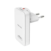 Nevox 45W Dual slim Ladegerät GaN EU + US – weiß
