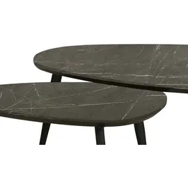 Uno Couchtisch 2er Set ¦ grau