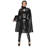 Rubie ́s Kostüm Star Wars Miss Darth Vader, Original lizenzierte 'Star Wars' Verkleidung schwarz S