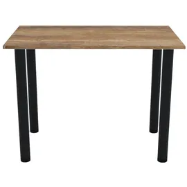 AKKE Esszimmertisch 60 x 74 x 60 cm schwarz