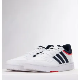 adidas wäsche Hoops 3.0 Low Classic Vintage Cloud White / Legend Ink / Vivid Red 44