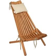 Garden Pleasure Falun Relaxsessel 69 x 93 x 102 cm kieferfarbe