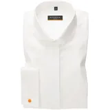 Eterna Langarmhemd Slim Fit Beige 42