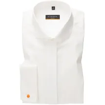 Eterna Langarmhemd Slim Fit Beige 42