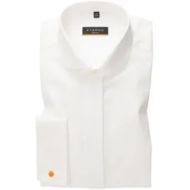 Eterna Langarmhemd Slim Fit Beige 42
