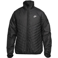 NIKE Sportswear Windrunner Therma-FIT wasserabweisende Steppjacke Herren 010 - black/black/sail L