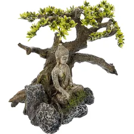 Nobby Aquariendeko Buddha mit Pflanzen 1 Stück