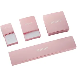 Amor Paar Ohrstecker AMOR "2018134", gold (goldfarben), Ohrringe, Damen, Gelbgold 375, Made in Germany