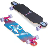 Muuwmi Longboard Compact ABEC 7 Space - ab 6 Jahren