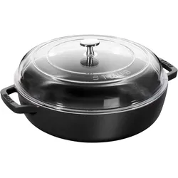 Staub Bräter mit Deckel, Gusseisen, 28 cm