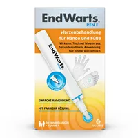 EndWarts PEN F: Warzen entfernen, Warzenentferner mit Ameisensäure, zur Warzenentfernung, Stift für ca. 30 Behandlungen