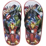 Cerdá LIFE'S LITTLE MOMENTS Badeschuhe für Kinder Avengers-Flip-Flops, Schwarz, 28 EU