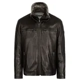 Bugatti BUGERERO Lederjacke Schwarz 58