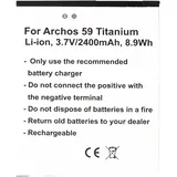 AccuCell Akku passend für den Archos 59 Titanium Akku AC59TI