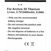 AccuCell Akku passend für den Archos 59 Titanium Akku AC59TI