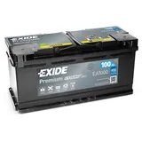 Exide EA1000 Premium Carbon Boost 100Ah 900A (EN)