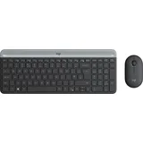 Logitech MK470 Slim Wireless Combo IT Set graphite