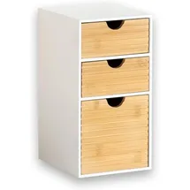 KESPER Organizer mit 3 Schubladen 14 x 16 x 27 cm Weiß