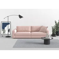 TRENDMANUFAKTUR Big-Sofa »Bourbon, Designsofa,«, mit extra hohem Sitzkomfort, in trendigem Cord Bezug erhältlich