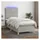 vidaXL Boxspringbett 100 x 200 cm Hellgrau