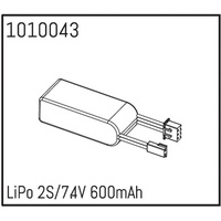 Absima Modellbau-Akkupack (LiPo) 7.4V 600 mAh