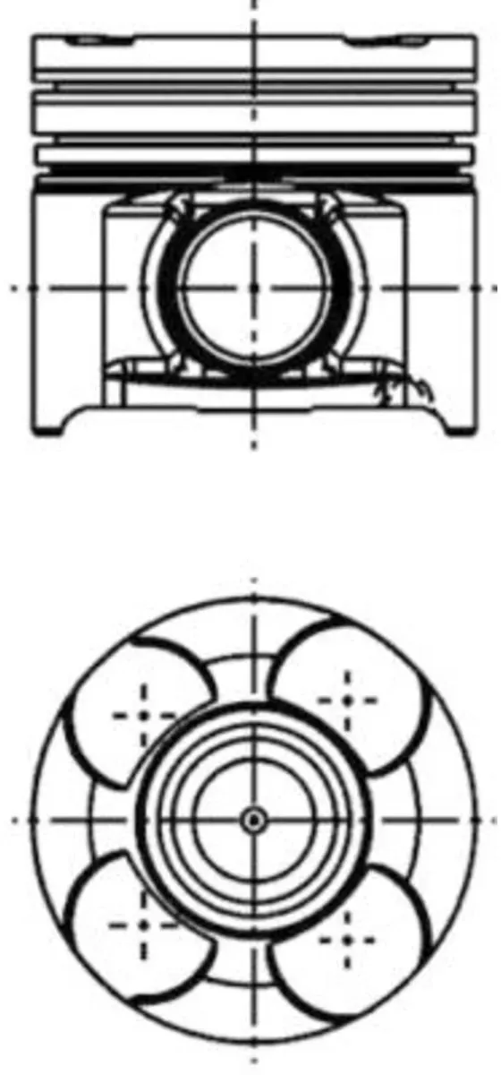Pistone KOLBENSCHMIDT 40660600