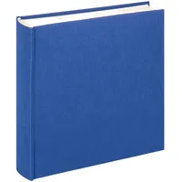 walther design Fotoalbum blau 200 Fotos 10 x 15 cm Memo-Einsteckalbum Leinen, Cloth ME-510-L