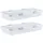 Vevor Unterbettaufbewahrungsbox 101 x 51 x 15 cm 2-tlg. Grau