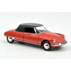 NOREV 181599 1:18 Citroën DS 19 Cabriolet 1961 - Corail Red