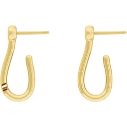Tommy Hilfiger 2780338 Damen-Ohrringe Creolen Dressed Up Edelstahl gold