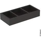 Geberit Smyle Square Schubladeneinsatz, 500677, 32,3x5,9x15 cm, H-Unterteilung, 500677001