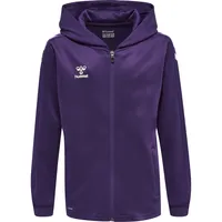 Hummel Core XK Poly Kapuzenjacke Kinder acai/white 176