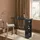SoBuy Bartisch 120 x 50 x 105 cm Schwarz