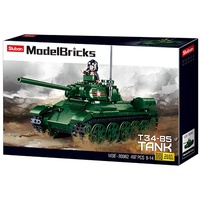 Sluban Bricks Sluban Model Bricks Sowjetischer Panzer Z34-85 M38-B0982