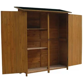 Habitat et Jardin Gartenschrank espacio 49 x 162 x 140 cm Braun