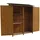 Habitat et Jardin Gartenschrank espacio 49 x 162 x 140 cm Braun