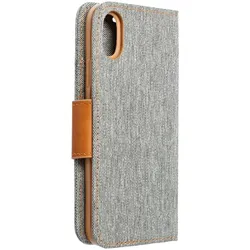Apple iPhone XS Max Hülle Case Handy Cover Schutztasche Etuis Schutzhülle Grau