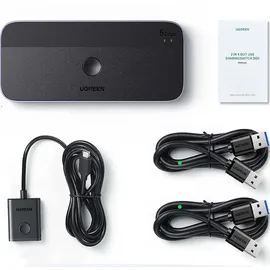UGREEN USB 3.0 Switch 2-in-4 Switch Box