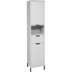 Mäusbacher Bonnie Bad-Hochschrank 174 cm - Kreidegrau matt