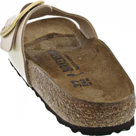 Birkenstock Madrid Big Buckle Birko-Flor schmal graceful pearl white 37