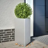 vidaXL Pflanzkübel 50 x 43 x 75 cm Verzinkter Stahl