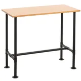 Mendler Bartisch HWC-N21 108 x 120 x 61 cm Natur