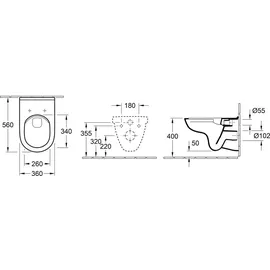 Villeroy & Boch O.novo Combi-Pack (5660HRR1)