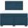 vidaXL Boxspringbett 140 x 200 cm Blau