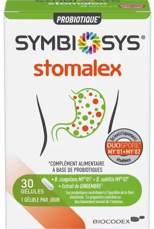 Symbiosys Stomalex Magenwohl 30 Kapseln